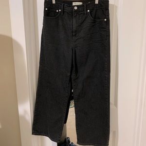 Madewell Slim Wide Leg Crop